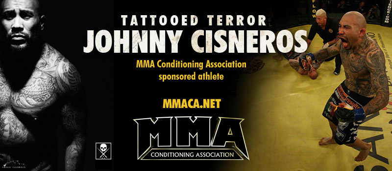 Johnny Tattooed Terror Cisneros MMA Fighter