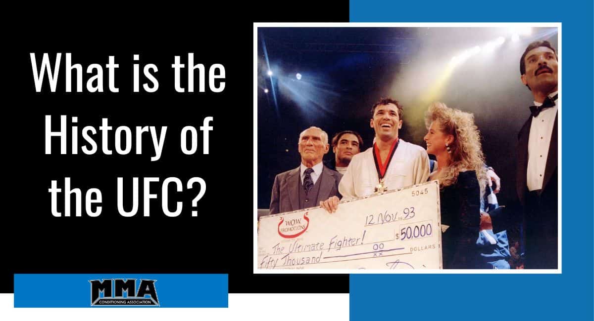 History of key moments in the creation and development of the UFC